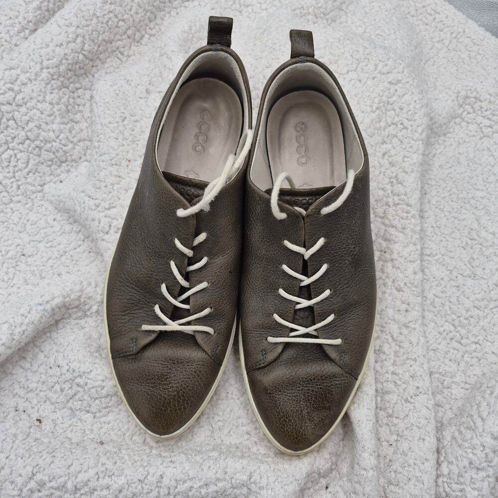 Ecco Gillian Lace-up shoes Womens Leather Sneakers EU 41 Us 10-10.5